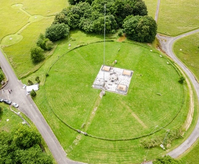 Die Antennenanlage der Digisonde-4D