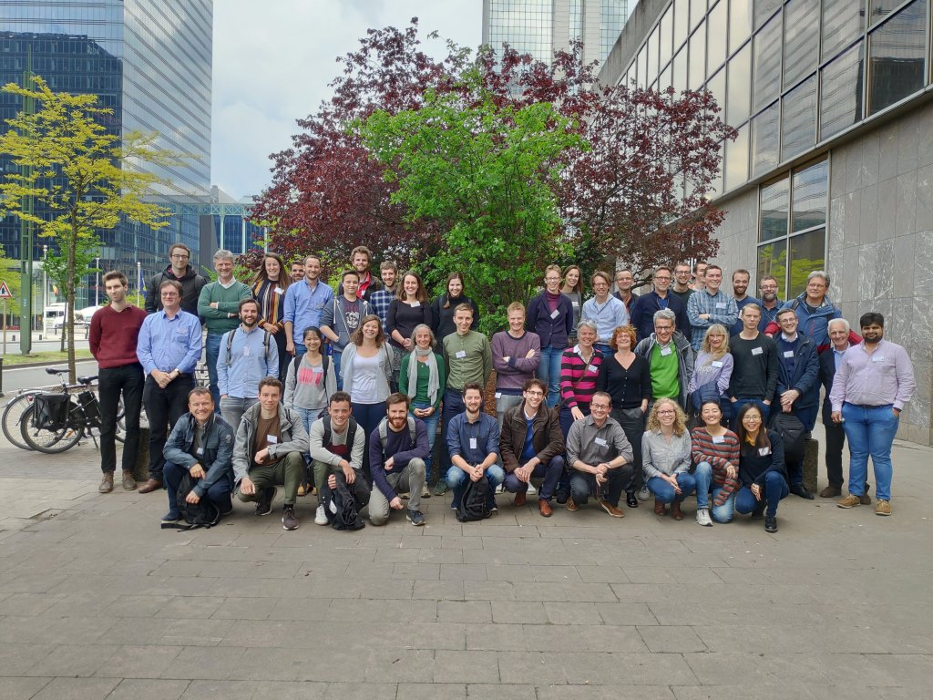 Deelnemers van het Antarctic Climate Symposium.